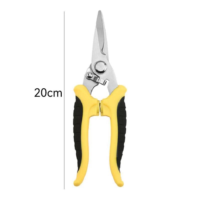 1PC Stainless Steel Electrician Scissors Multifunction Manually Shears Groove Cutting Wire And Thin steel Plate Hand Tools