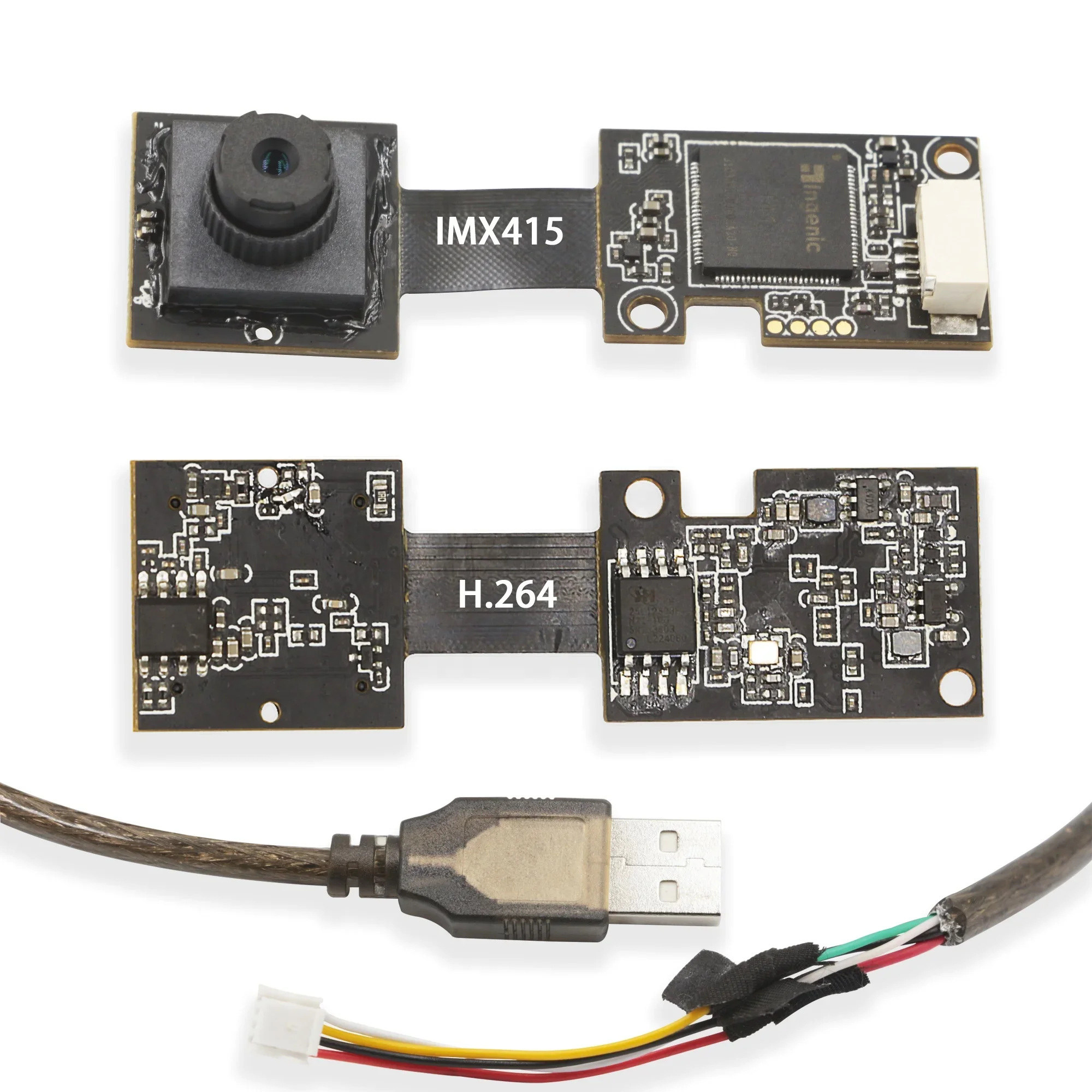 وحدة كاميرا 8MP IMX415 مستشعر 4K COMS صورة ملونة واجهة USB2.0 30FPS ثمانية ملايين بكسل