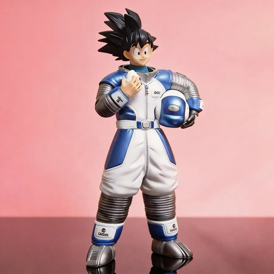 

Фигурка аниме персонажа Гоку из Dragon Ball Z (в космическом костюме), 24 см, статуэтка GK, высококачественная детализированная модель, тонкая работа.