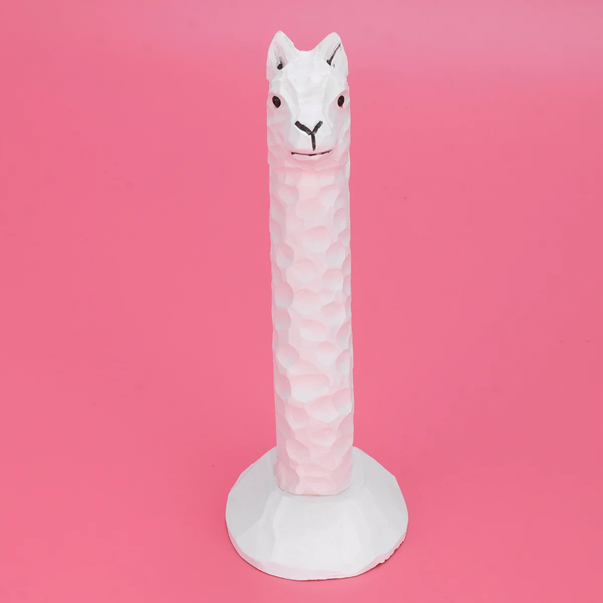 

1pcs Alpaca Wood Glasses Holder Display Shelf For Home Office Desktop Animal Wooden Ornament Tabletop Decoration Craft