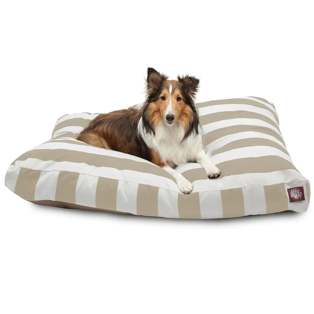 

Rec Large Dog Bed Washable – Non Slip Comfy Pet Bed – Dog Crate Bed With Removable Washable Cover – Dog Kennel Bed For Sleeping