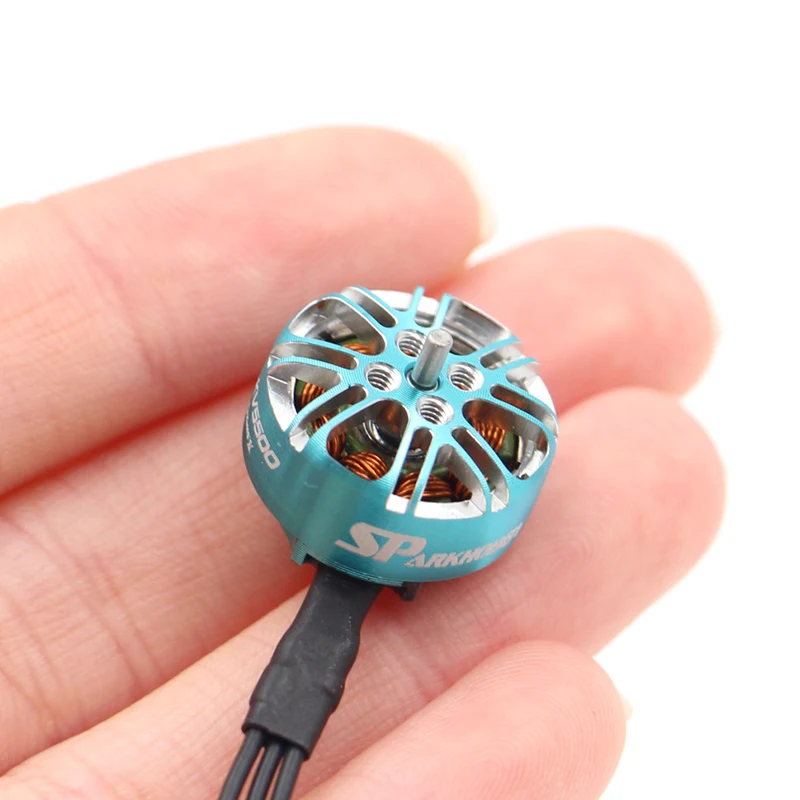 SPARKHOBBY-Motor sin escobillas de carreras XSPEED 1303,5, 2500KV, 3800KV, 5500KV, Lipo de 3 ~ 6S para Drones teledirigidos de 2,0 pulgadas,