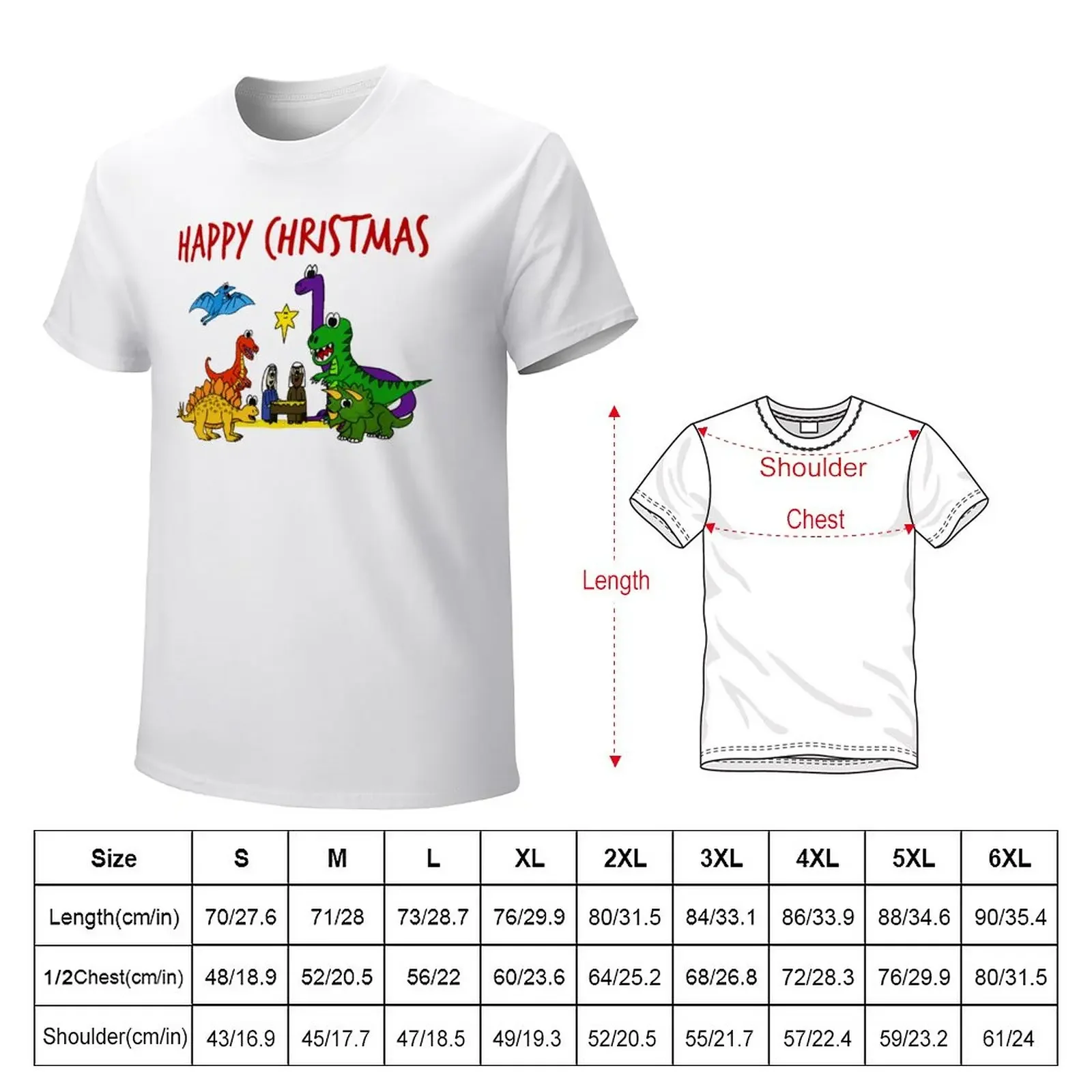 Dinosaur Christmas Nativity Church Xmas Funny T-Shirt blanks sublime customs men t shirt