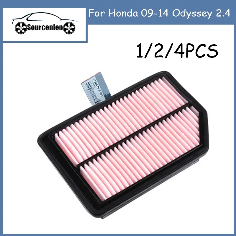 Engine Air Filter 17220RLF000 17220-RLF-000 for Honda 09-14 Odyssey 2.4 Air Filter Air Conditioner Filter