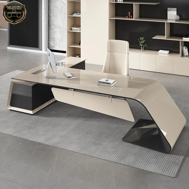 Modern Computer Office Desk Conference Storage Executive Standing Office Desk Display Crafts Mesa Ordenador Trendy Furniture