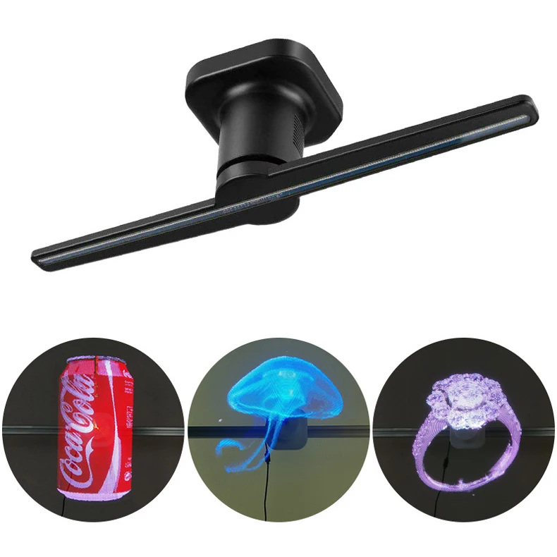 Wifi Version Advertising Hologram Display Hologram Fan, 3D LED Fan, 3D Holographic Fan light