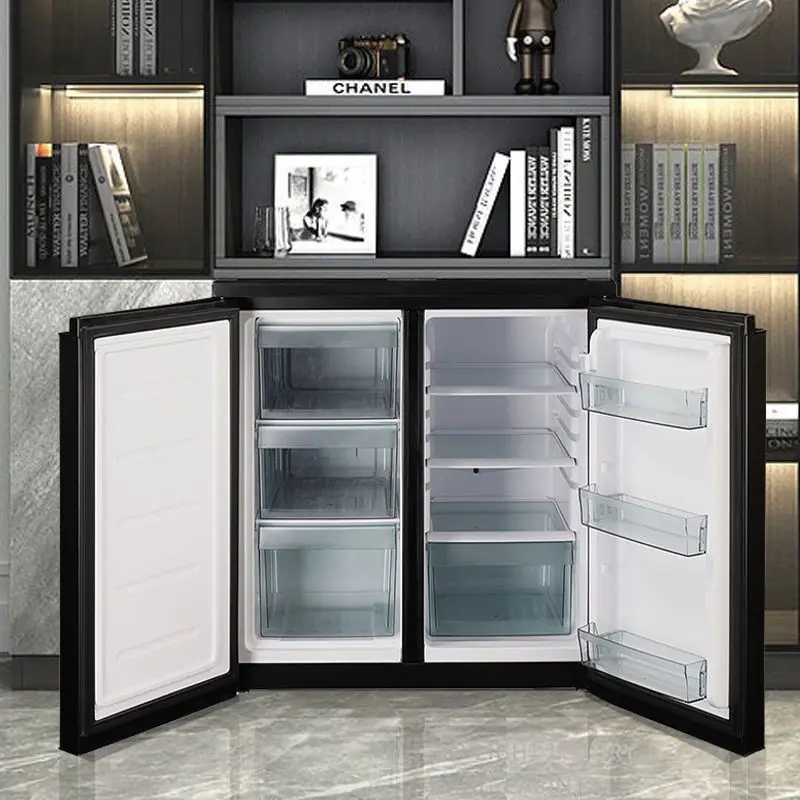 Wanbao bedroom refrigerator, first-class energy-efficient household double-door cabinet-type energy-saving refrigerator