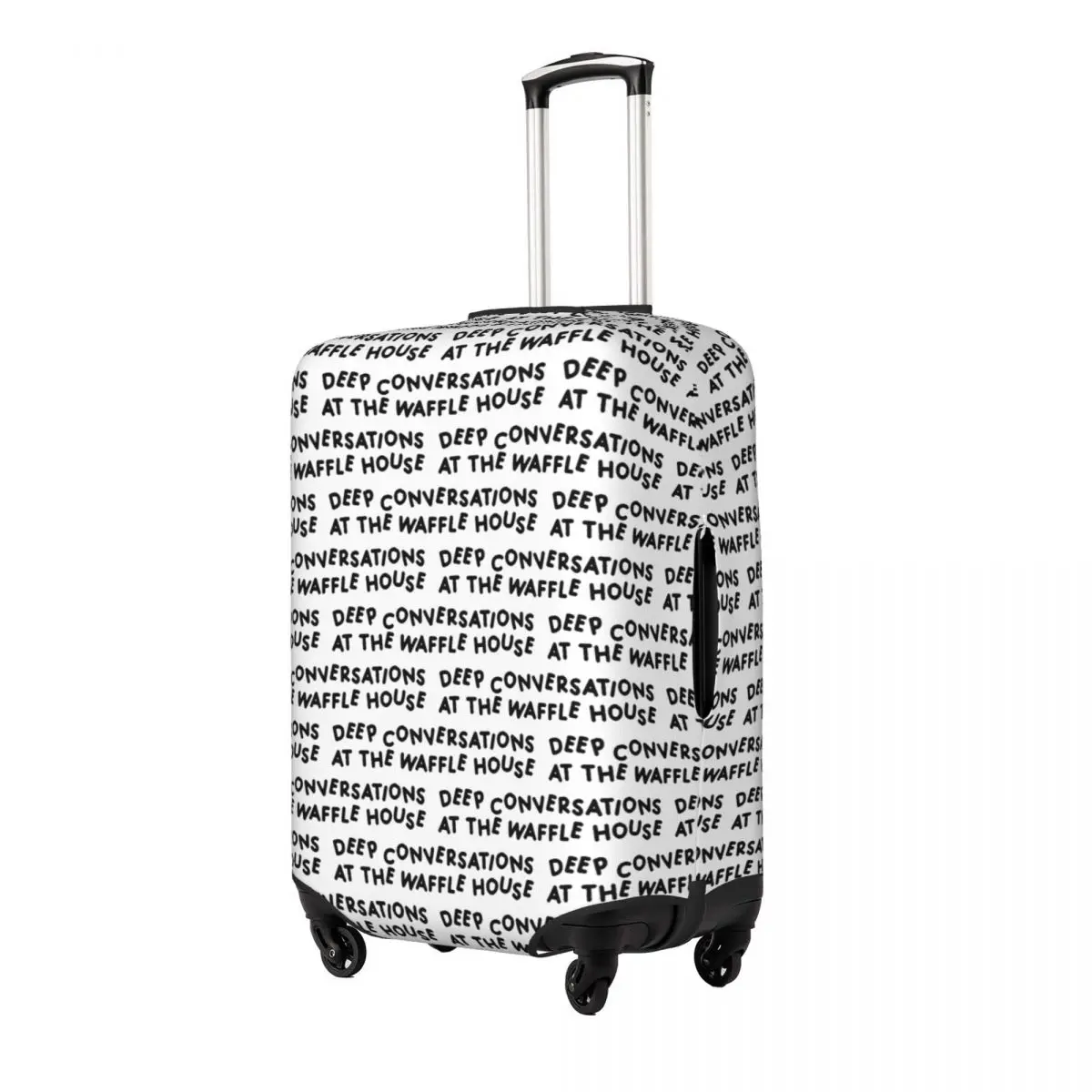 

Waffle House Jonas Brothers Suitcase Cover Protection Elastic Trip Luggage Protector Covers for 18-32 Inch
