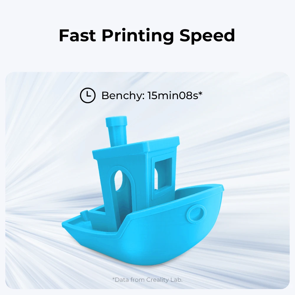 Creality Ender 3 V3 KE 3D Printer 500mm/s Printing Speed CR Touch Auto Leveling Sprite Direct Extruder Dual X-axis Linear Rail