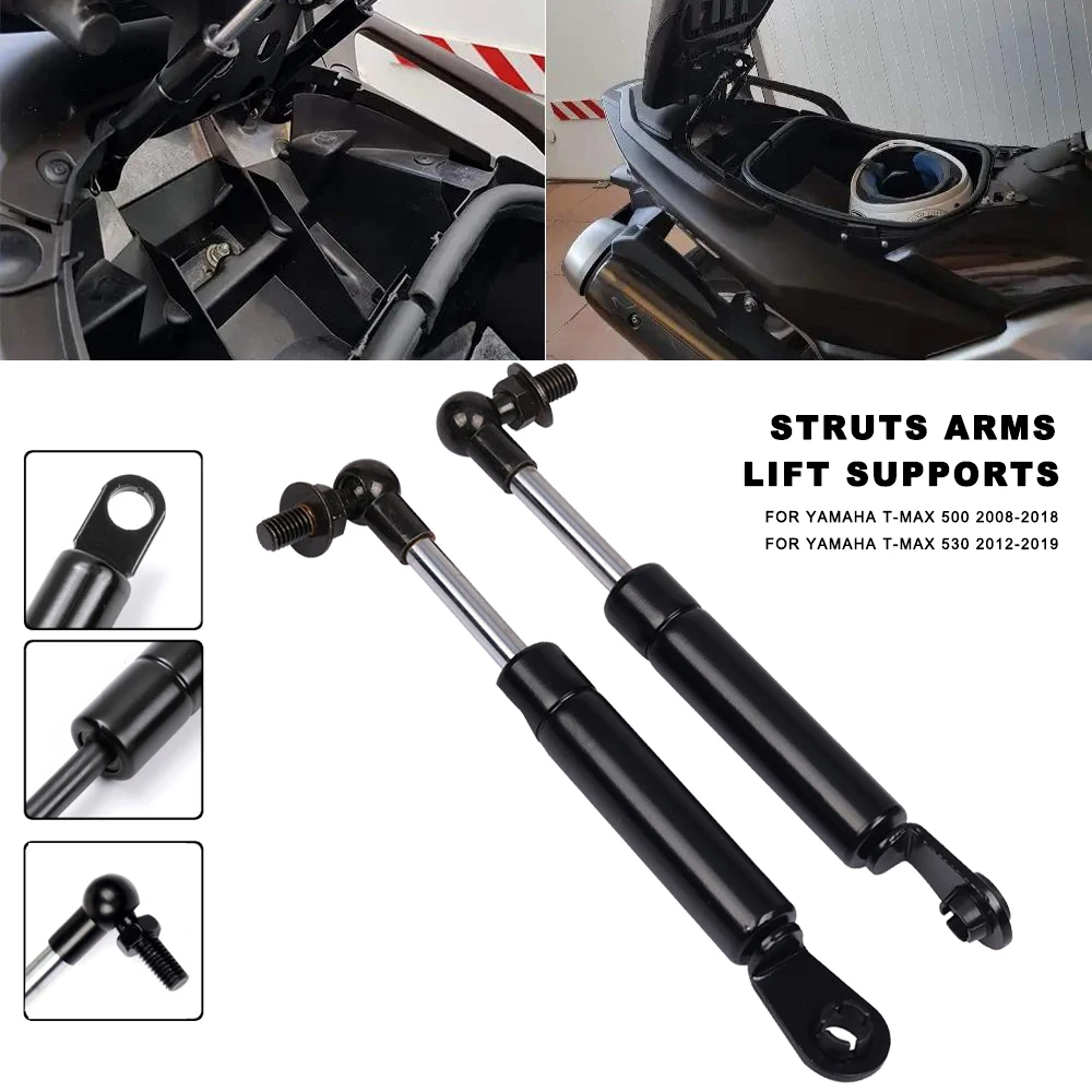 

Struts Arms Lift Supports Hydraulic Rod For Yamaha TMAX530 TMAX 530 T-MAX 500 TMAX500 Motorcycle Shock Absorbers Lift Seat