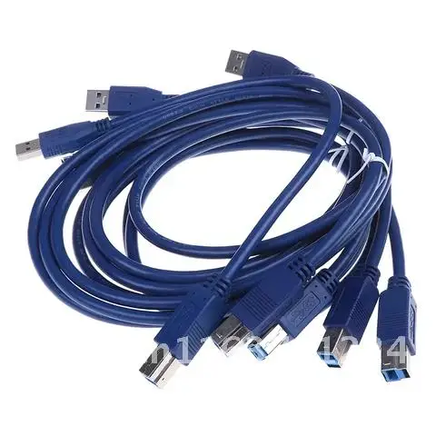 

USB 3.0 A Male AM to USB 3.0 B Type Male BM Extension Printer Wire Cable USB3.0 Cable for Printer Supper Speed