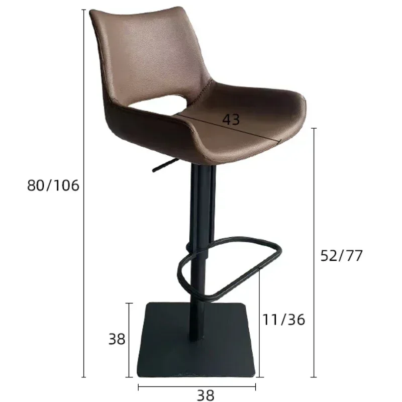 

*Gamer Chair Designer Height Tabouret Design Adjustable High Backrest Bar Lightweight Nordic Metal Chairs Make Up Chaise Kitchen