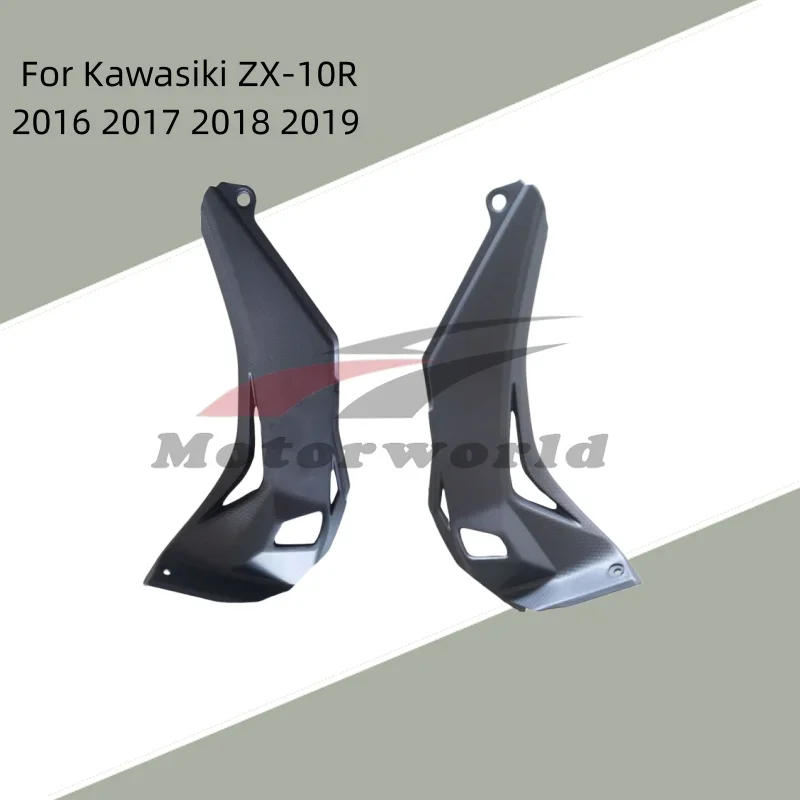 

Motorcycle Head Tube Left And Riaght Cover ABS Injection Fairing ZX10R 16-19 Accessories For Kawasiki ZX-10R 2016- 2019.