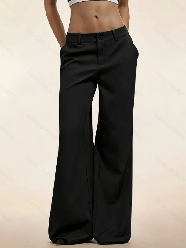 Women's directional vacation elegant casual fashionable outdoor sp  ort slimming versatile suit pants
