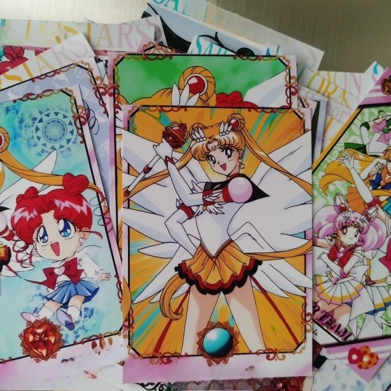 New Sailor Moon Anime Peripheral Five-Inch Postcard Kawaii High-Value Card Fashion Cartoon Personalized Holiday Gift Wholesale view 5