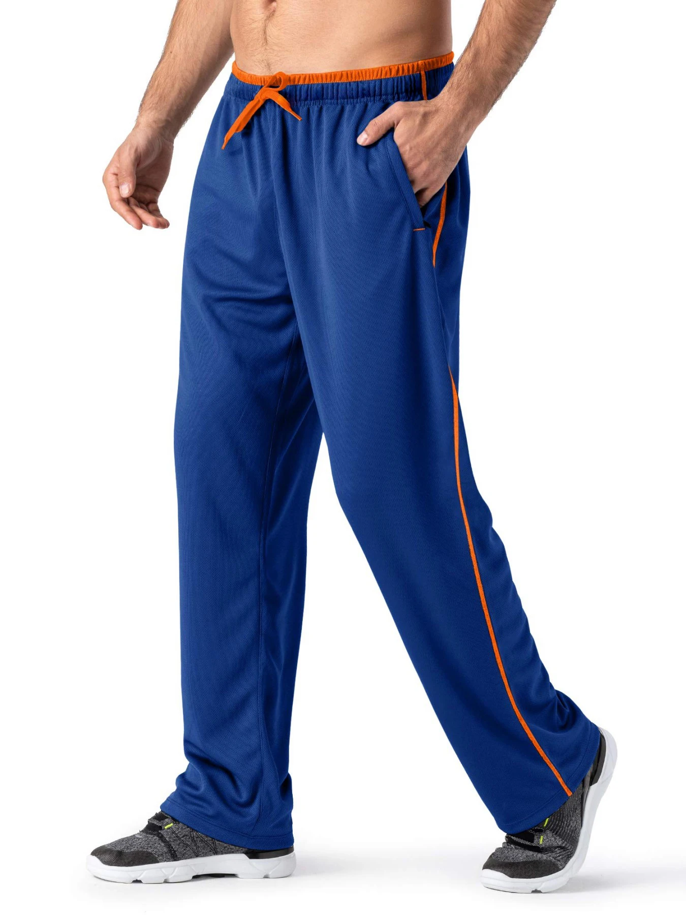 Blue and orange