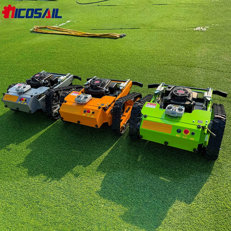 تخصيص جودة عالية 24 فولت قطع العشب انبعاث منخفض التحكم عن بعد جزازة العشب مع CE EPA EURO5 معتمد