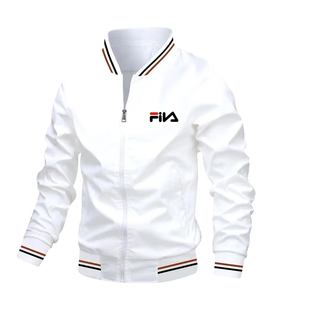 سترة بسحاب للحماية من الأشعة فوق البنفسجية كاجوال رياضية مريحة في الهواء الطلق لربيع الخريف ملابس يومية مطبوعة عصرية