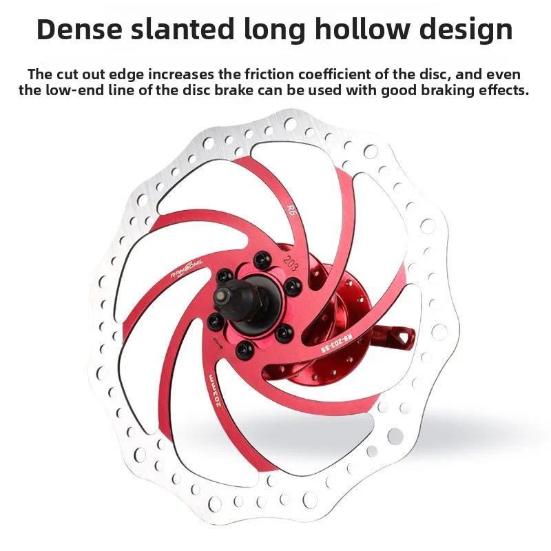 

Rotor 160MM 180MM 203MM Bicycle Disc Brake Rotors Bike Hydraulic Brakes Pans High Strength Road MTB Brakes Discs 160mm Parts