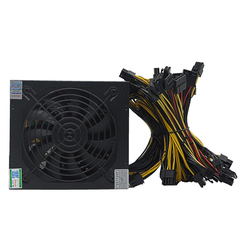 High efficiency ATX 1800W power supply for  GPU computer