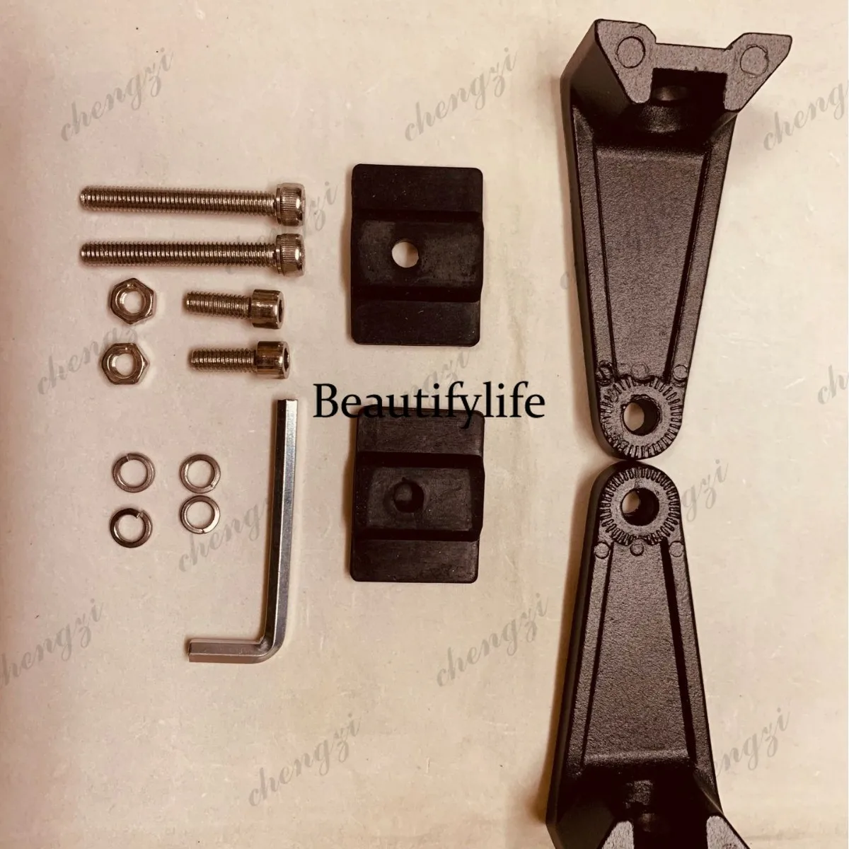 Automotive LED lamp spotlight modification installation, work light, strip, base fixing bracket - view 3