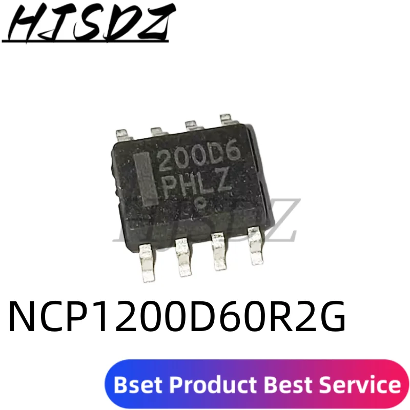 

10 шт. NCP1200D60R2G SOP8 NCP1200D60 SOP 200D6 SOP-8 1200D60 SMD nuevo y original IC