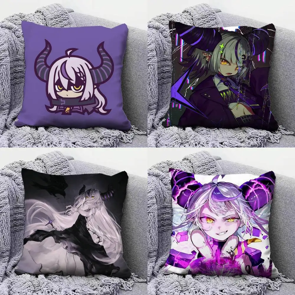 

La+ Darknesss Cute VTuber Hololive Pillow Covers, Home Sofa Cushion Covers and Aecorative Custom