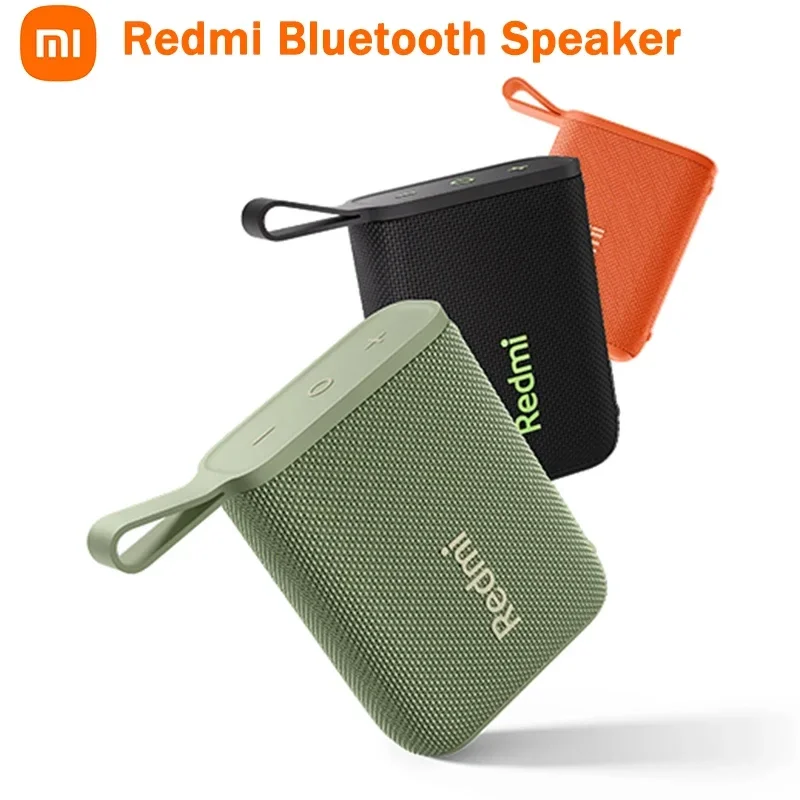

Портативная Bluetooth-колонка Xiaomi Redmi для улицы, IP67, мощный стереозвук, BT5.3, RGB, двойное сопряжение, TWS-подключение, разноцветная