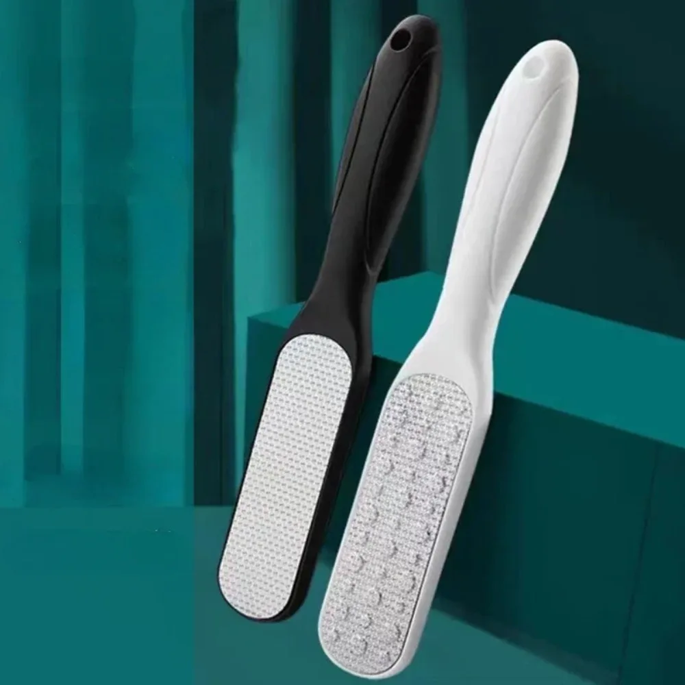 A foot scrubber designed to remove dead skin and calluses, suitable for home foot care