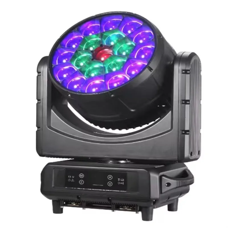 

MITUSHOW 780w Waterproof IP65 Stage Light 19*40W 4-inch 1 RGBW LED Beam Cleaning Big Eye Moving Head Lamp Dance Table Lamp
