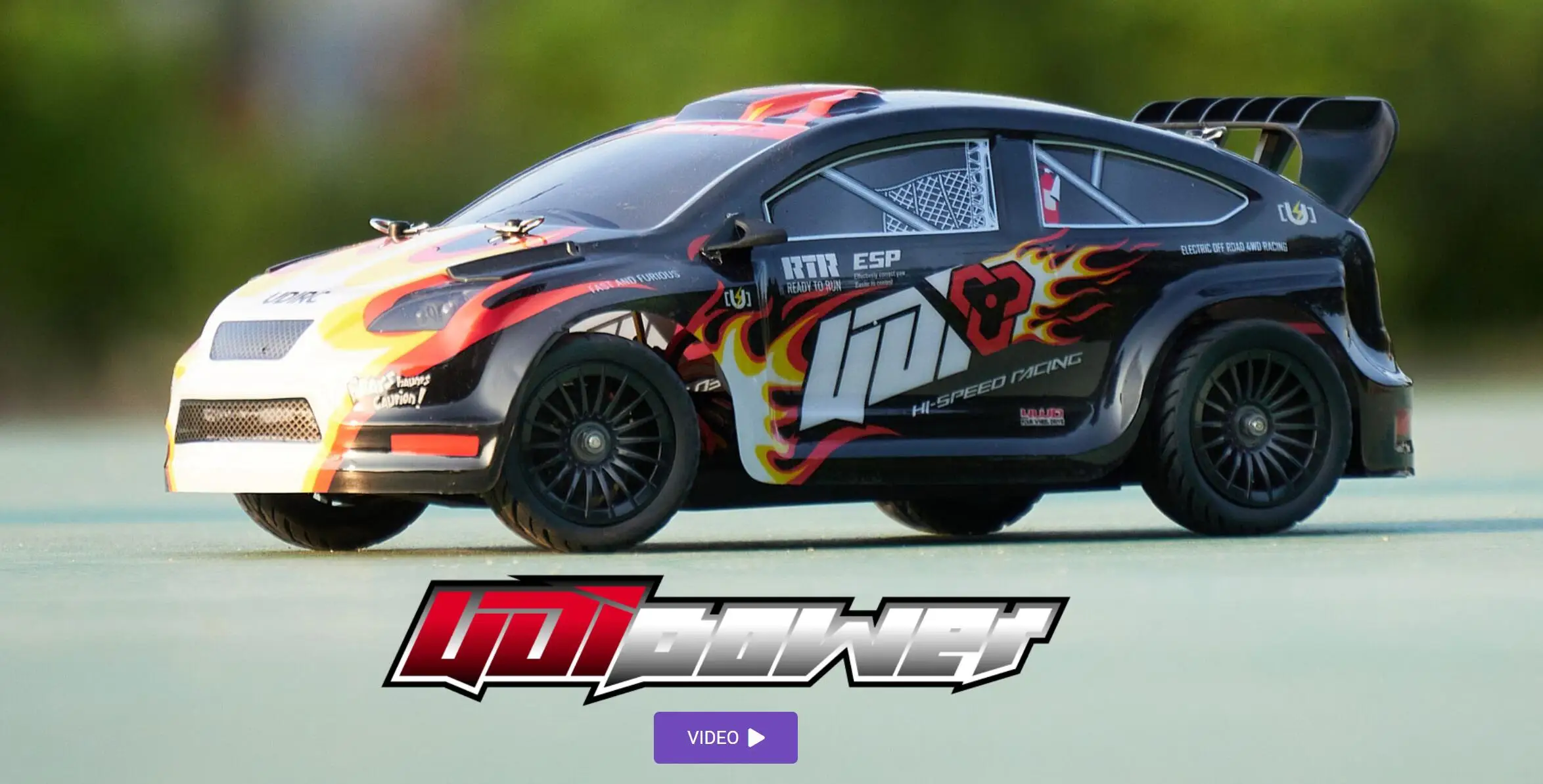 Udirc RC Racing Car 1/16 UD1601 UD1602 UD1603 UD1604 UD1607 UD1608 RC coche camión de alta velocidad 2,4G 4WD Control remoto Drift Car