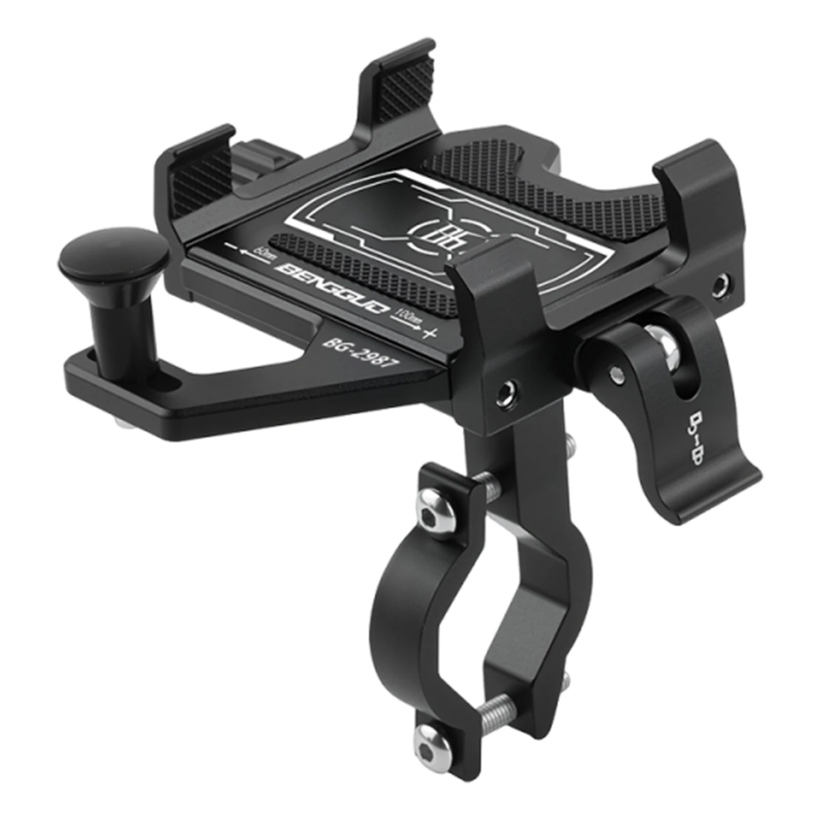 

360 ° Вращающаяся подставка для телефона с пятью креплениями, регулируемый кронштейн для велосипеда, быстросъемное крепление для мобильных телефонов, аксессуары для горных и шоссейных велосипедов