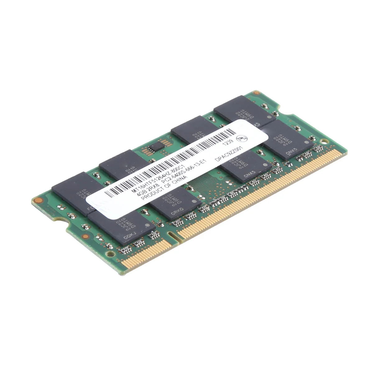 Nouveau!! Pour MT DDR2 4GB 800Mhz RAM PC2 6400S 16 puces 2RX8 1.8V 200 broches SODIMM pour mémoire d'ordinateur portable