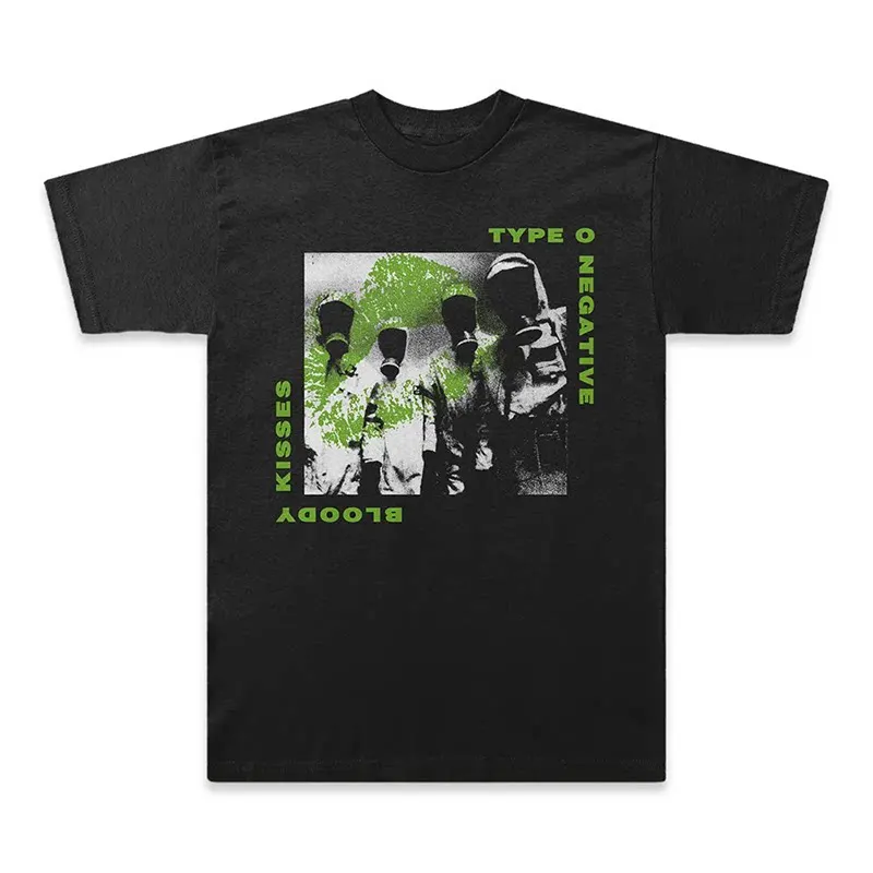 Type O Negative Band American Gothic Metal Dark Rock Casual T-Shirt Men's and Women's Luxury Brand Top 2026
