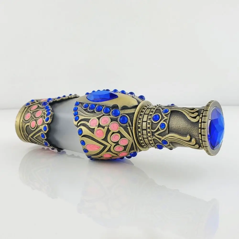 Vintage Perfume Spray Bottle Arab Style 60ML Essential Oil Dropper Refillable Pressed Head Perfume Storage Container