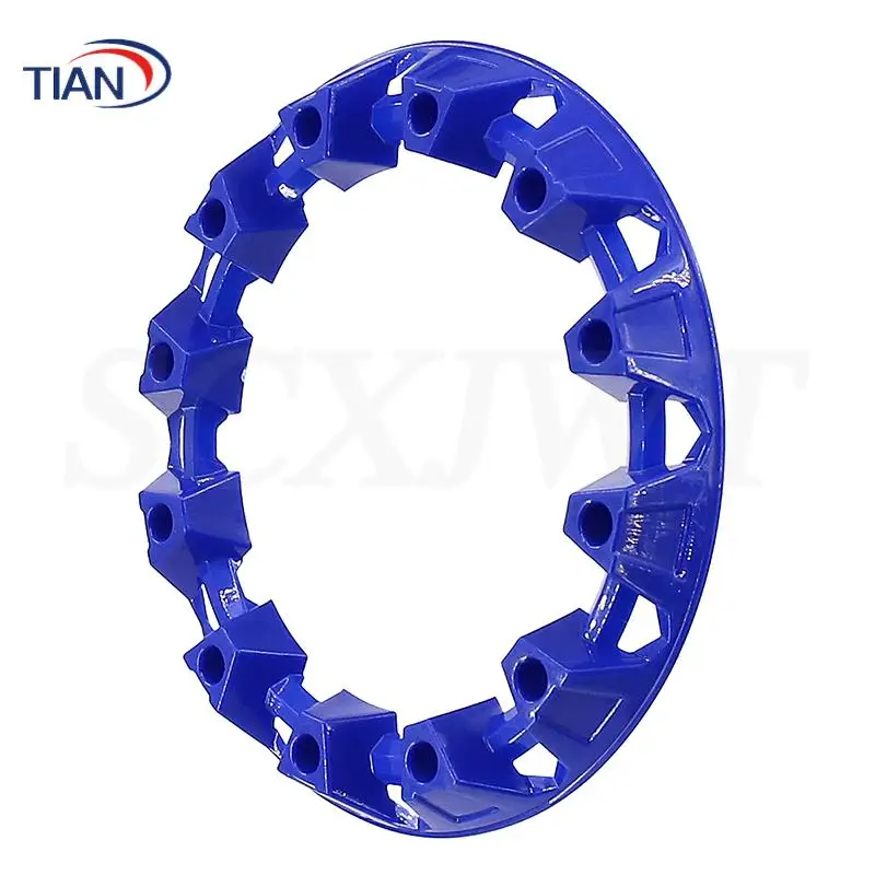 6/7/8/10-inch ATV Wheel Trim Hub Protection Decor Rim Cap Universal Vehicle All Terrain wheel Plastic Cover fit to 6-10inch tire