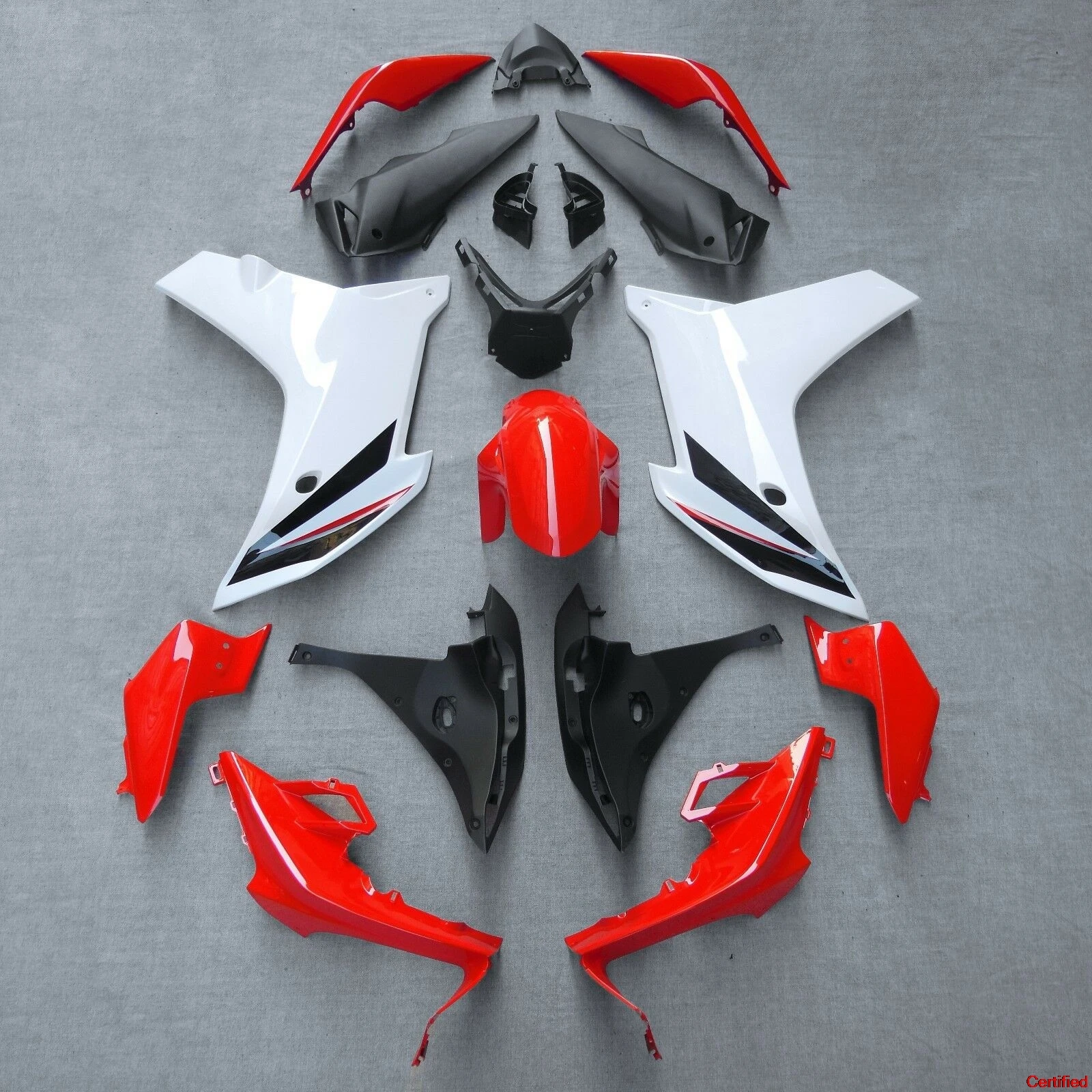 New Free Custom Motorcycle Bodyworks Fairing kits for CBR600F 2011 2012 2013 red white fairings set cbr600f 11 12 13 11