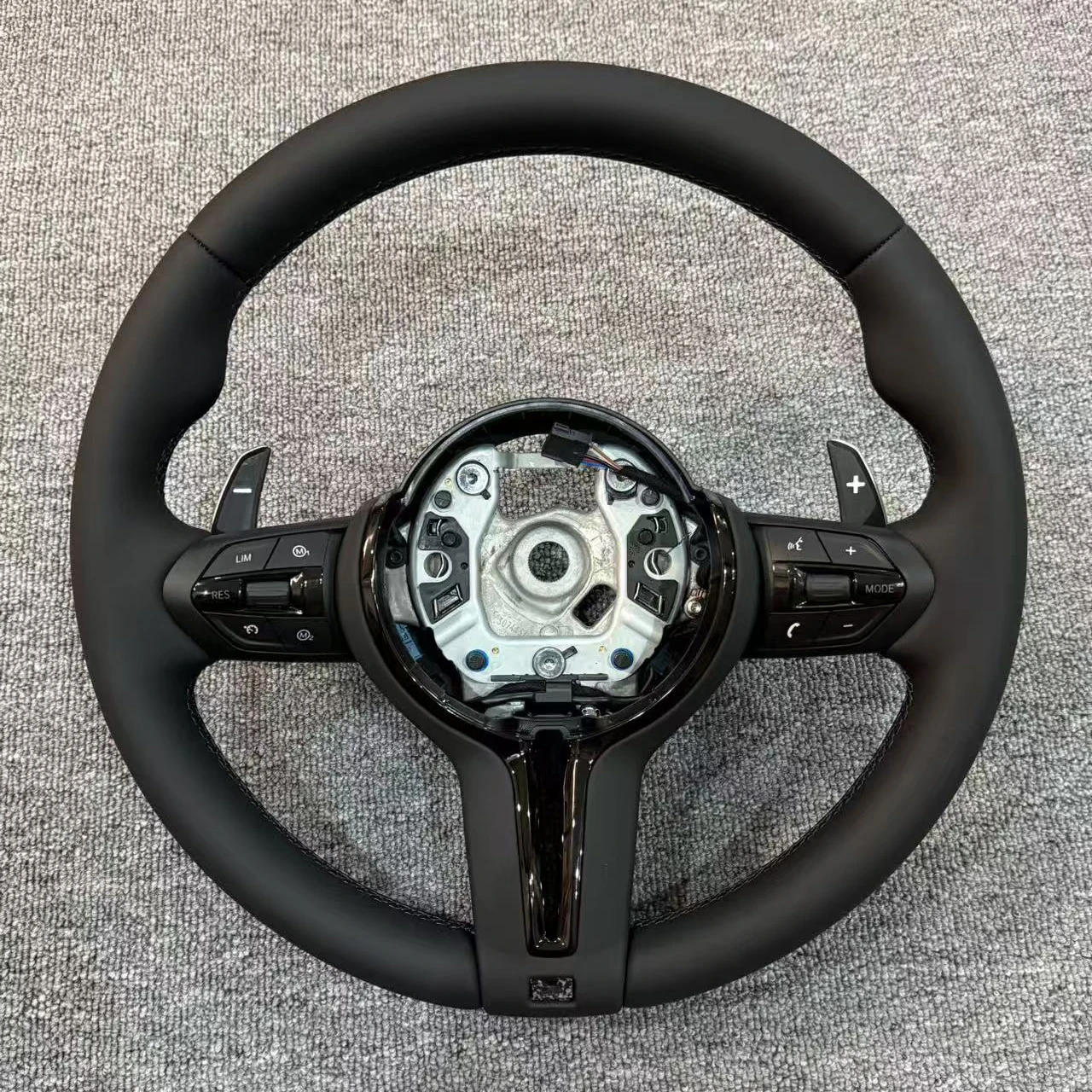 All Black Button Upgrade M Sport Steering Wheel for BMW F01 F06 F10 F11 F20 F21 F22 F30 F31 F32 F34 F36 F80 F82 E70 E81 E90 E92