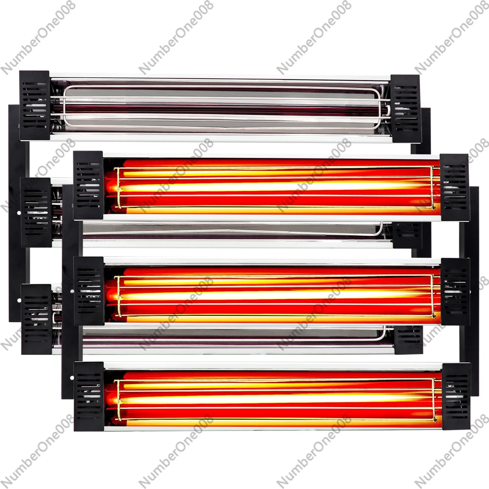 2000W Short Wave Infrared Paint Curing Lamp for Car Body Repair Auto Spray Booth