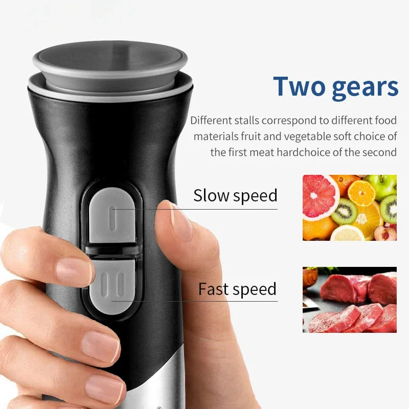 3 Speed Immersion Mini Portable Blender Handheld Mixer Machine Cordless Recharge home-appliance for Kitchen