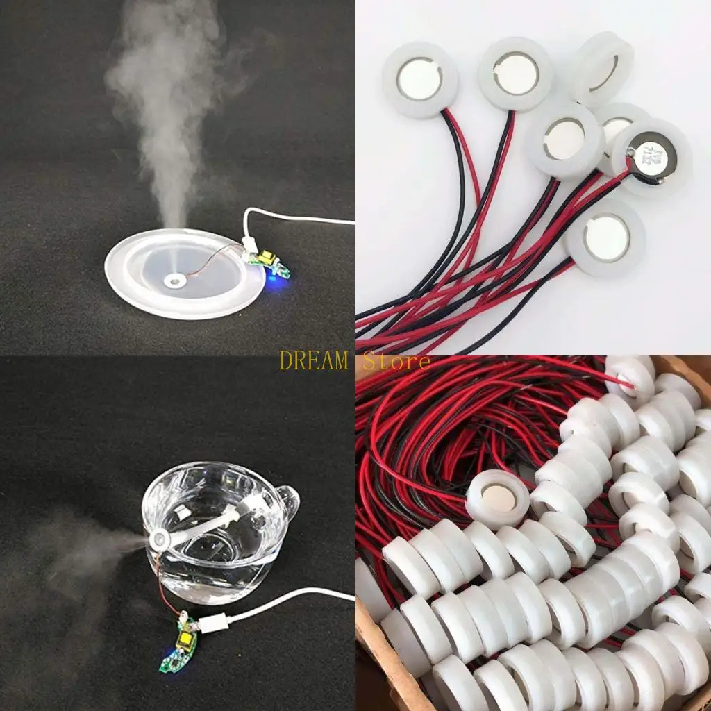 

16 мм ультразвуковой пьезоэлектрический керамический туманообразователь, распылительный преобразователь, увлажнитель воздуха с осциллирующим лезвием, лучшая распродажа