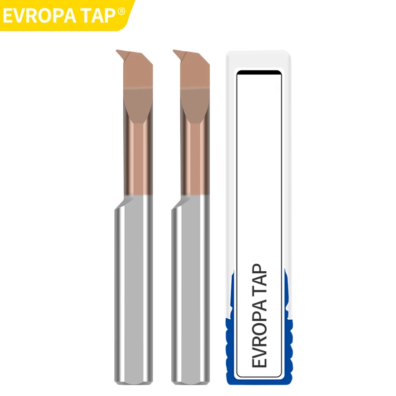 

EVROPA TAP 1 шт. карбид с ЧПУ, вольфрамовая сталь, расточный нож с небольшим отверстием, мини-MQR-MQR5, алюминиевые обрабатывающие центры из нержавеющей стали