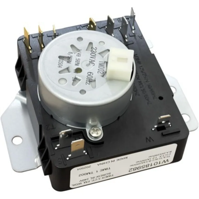 WPW10185982 Dryer Timer Genuine Replacement - Compatible with Whirlpool,  Dryers Replaces W10185982
