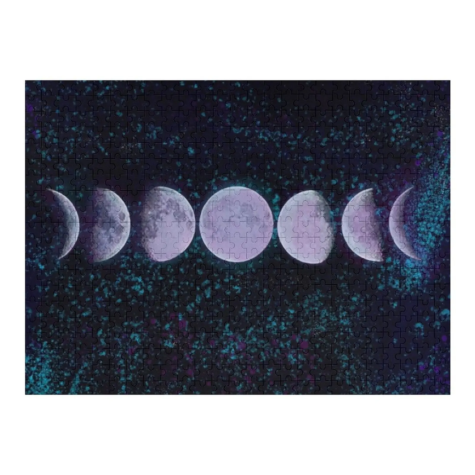 

Пазл Фазы Луны на заказ с фотографией Пазл с подарками на заказ