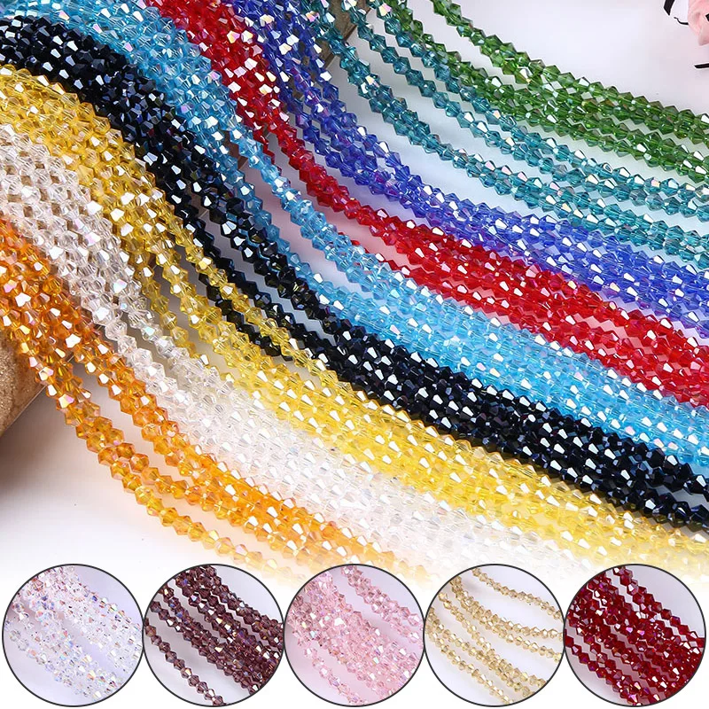 10 Pcs Crystal Beaded 6/8mm AB Color Rhinestone Trim Chain Diy Headdress Hair Accessories Material Shoes Clothing Decor