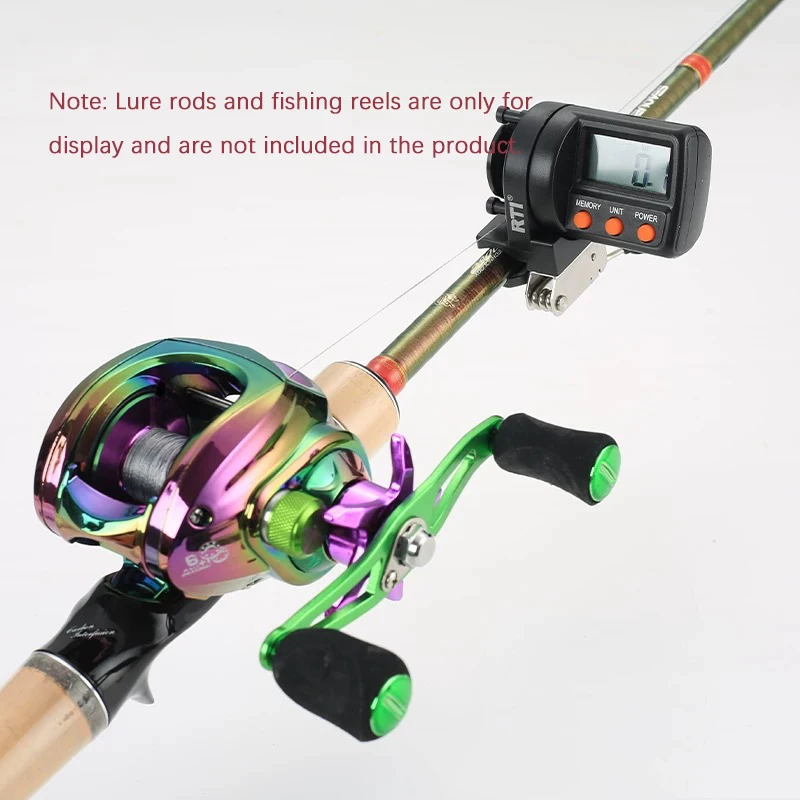 Brand New Electronic Fishing Line Length Counter Raft Fishing Line Meter Meter