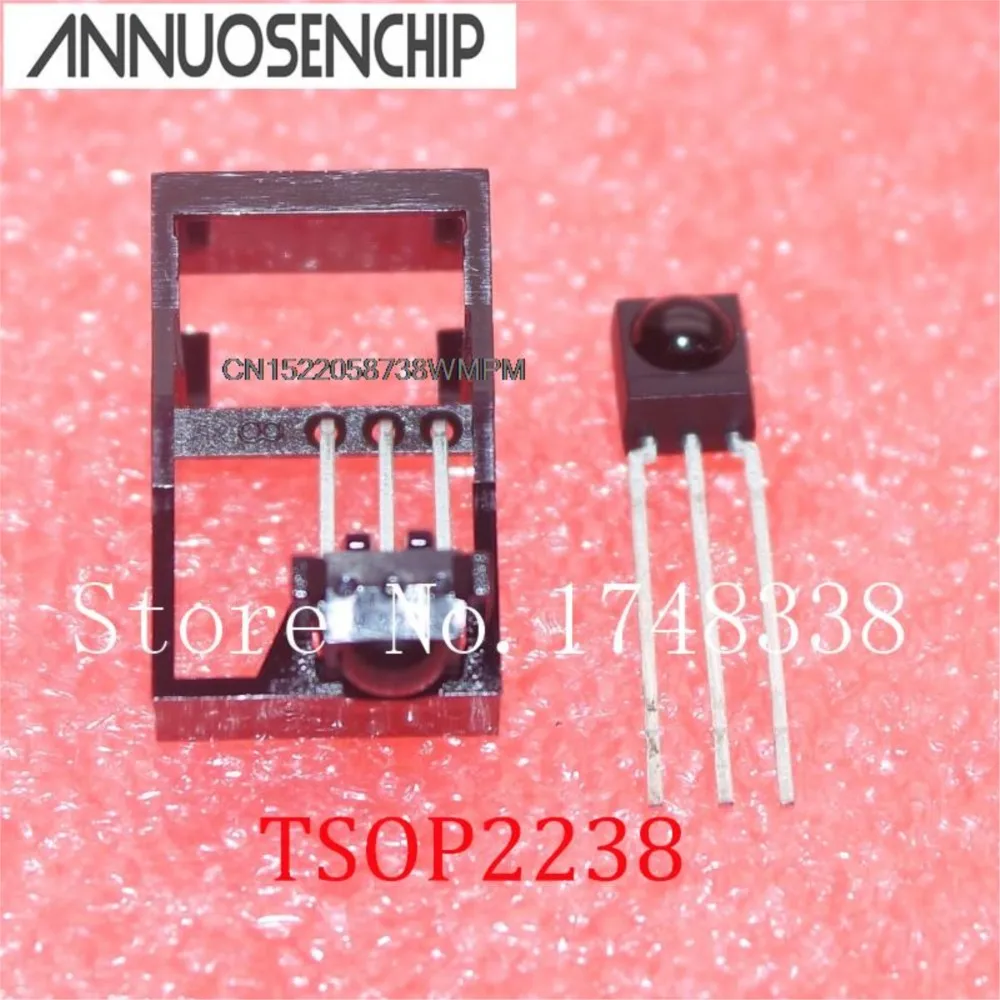 Receiver Module 50PCS New and Original TSOP2238NN1  V2238 4.5T0 5V 1.5MA 38KHZ 35M DIP-3 TSOP2238