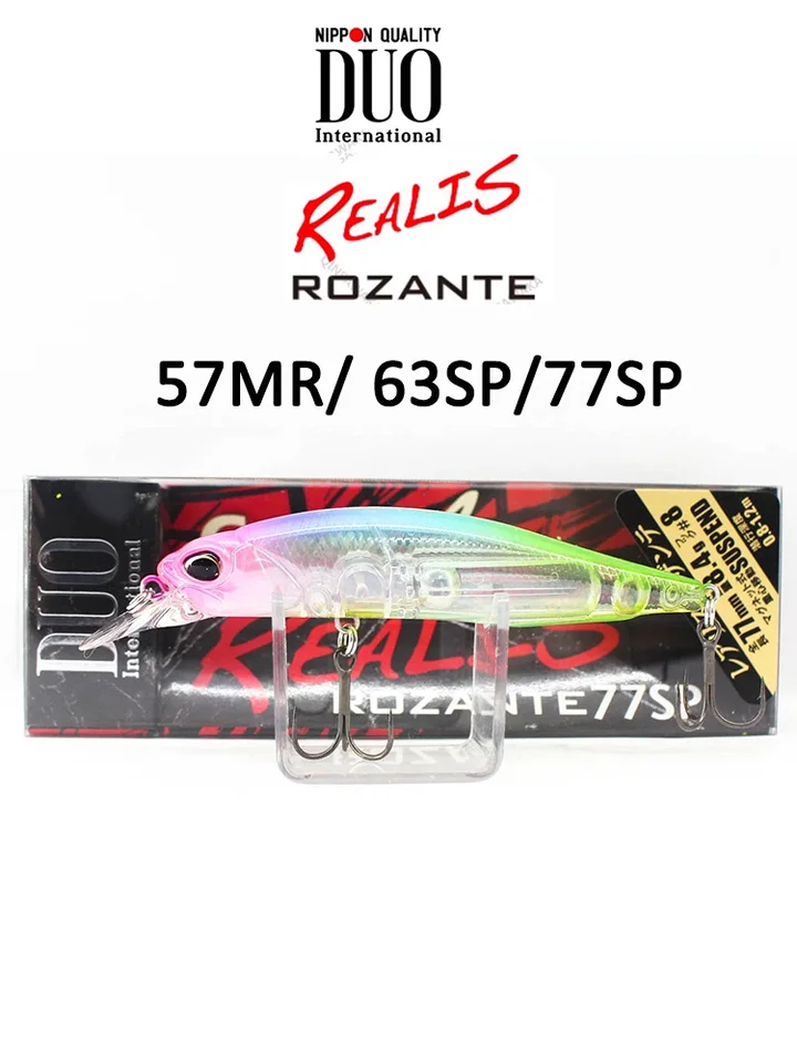 DUO ROZANTE 63SP ミノー　スパイダーマン Original Made In Japan DUO REALIS ROZANTE 77SP 8.4g / ROZANTE 63SP