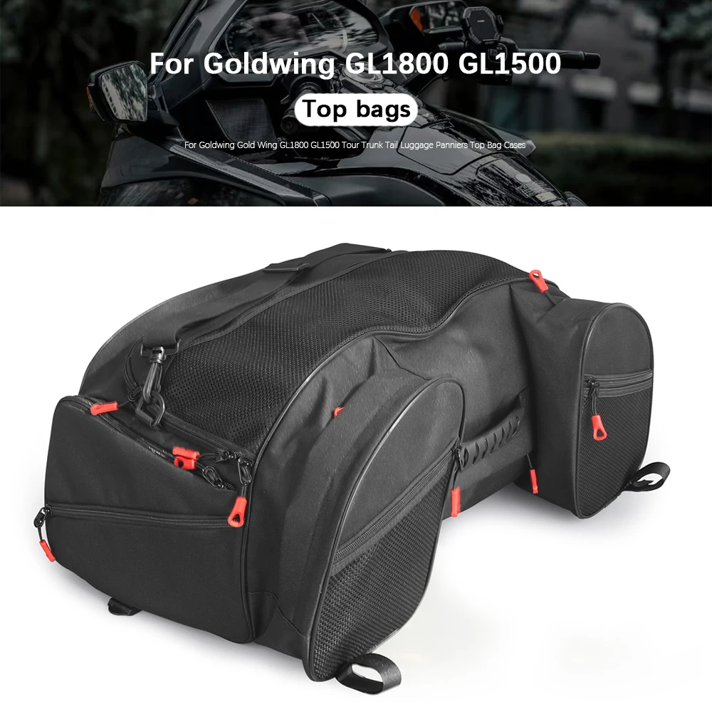

Для Goldwing Gold Wing GL1800 GL 1800 GL1500 GL 1500 Аксессуары для мотоциклов Туризм Багажник Хвост Багажные кофры Верхние чехлы для сумок