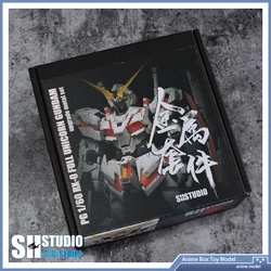 SH STUDIO dla Gundam PG 1/60 RX-0 PEŁNY JEDNOROŻEC Specjalny arkusz trawiący Zmontowane akcesoria do modeli